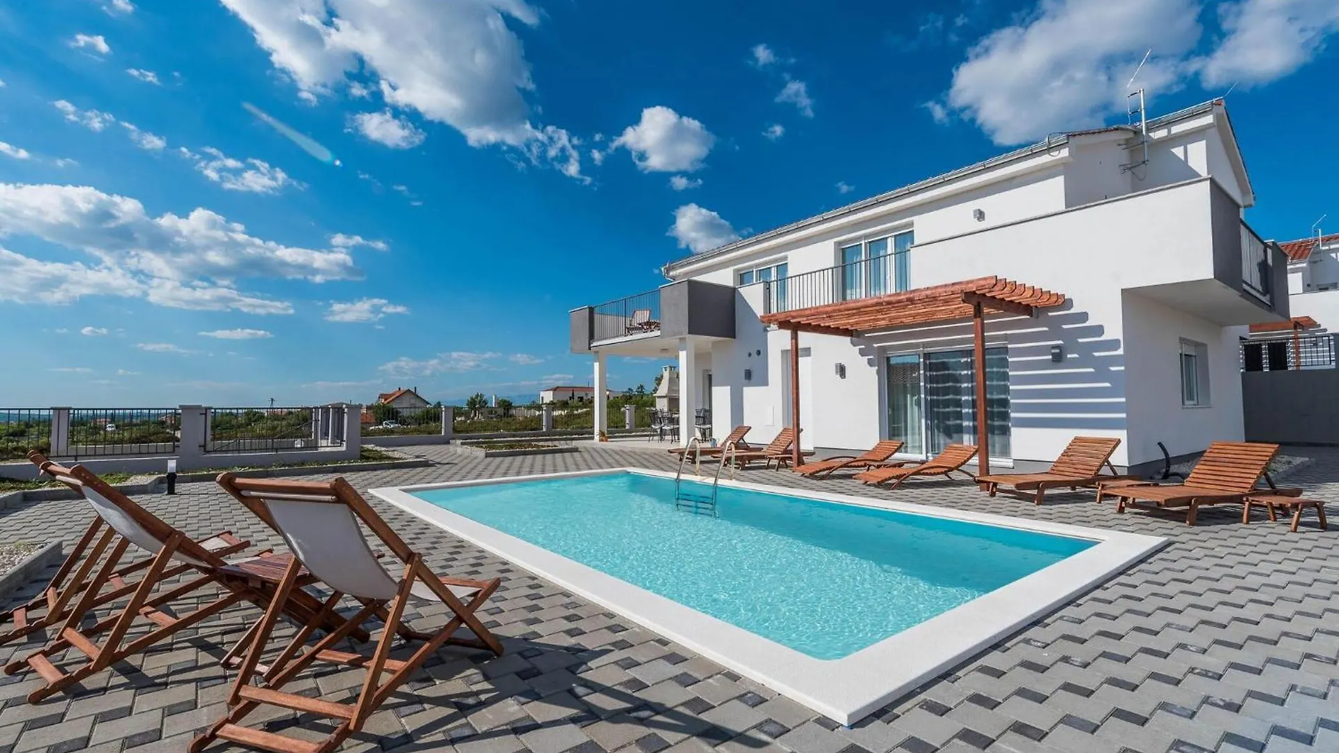 Adorable Villa With Private Pool And Terrace Sukosan Croatia